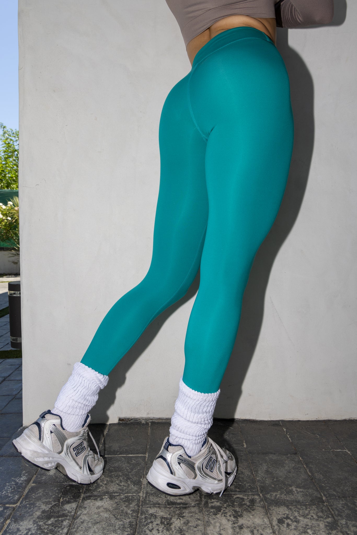 Leggings con cintura cruzada de KZ