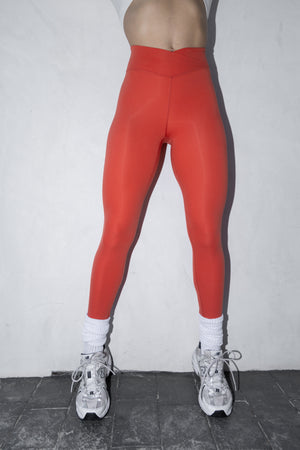 Leggings con cintura cruzada de KZ