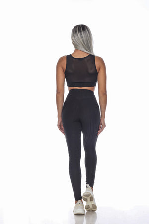 Bubbly High-Waist Legging