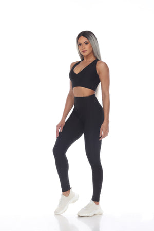 Bubbly High-Waist Legging