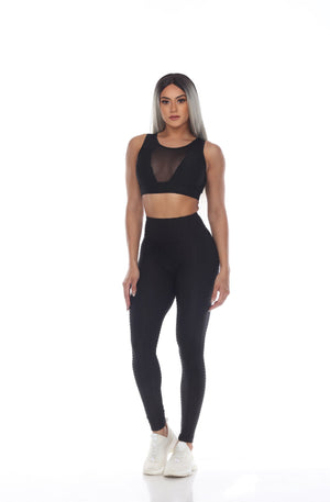 Bubbly Mesh Sports Bra