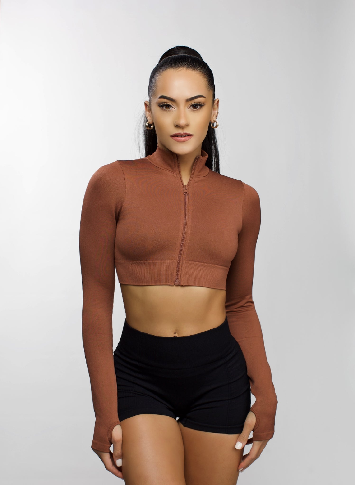 Gym Crop Top Jacket