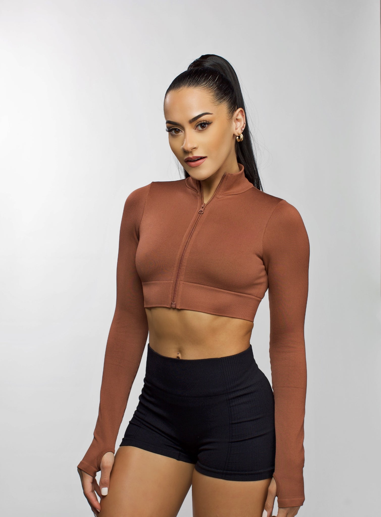 Gym Crop Top Jacket